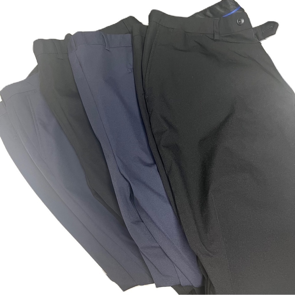 Zeke Mens 4 Pair Pant Bundle sz 40 Slim Fit Black Navy Classic Business Casual